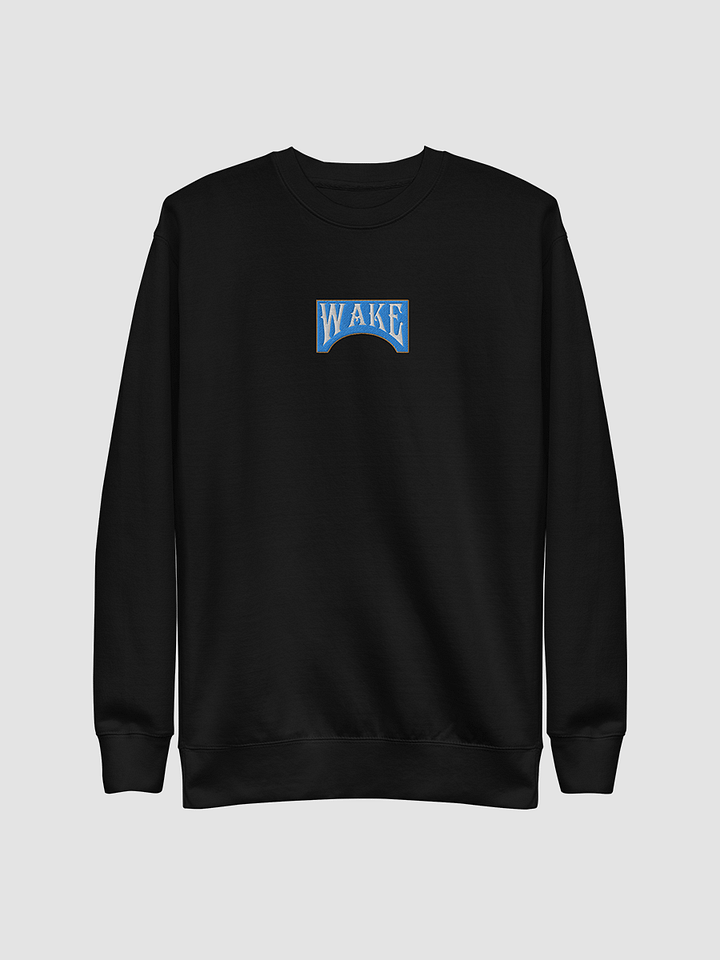 MSU Wake Card Crewneck (Blue) product image (1)