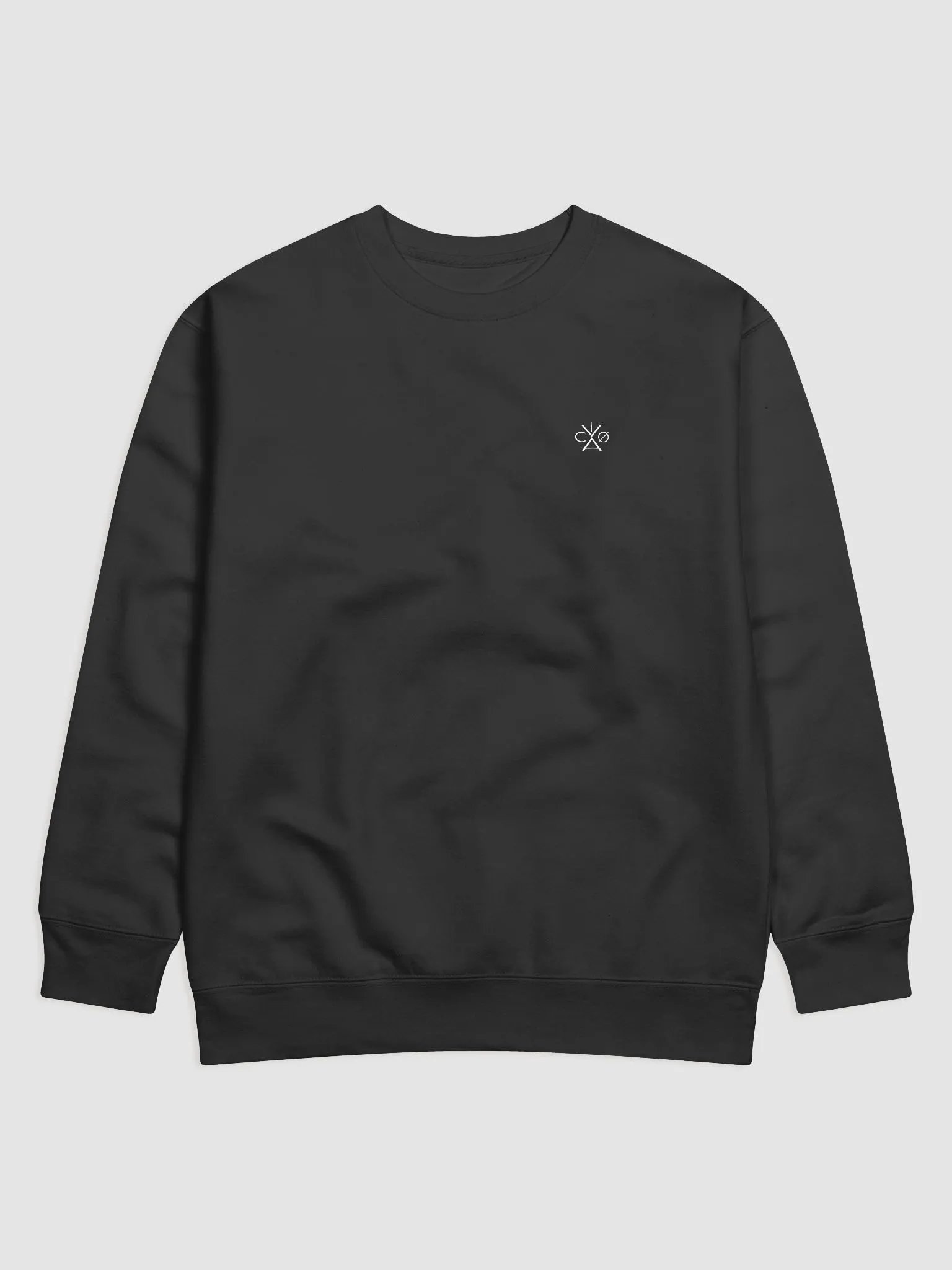 VACIO Abstract Scratch Skull Premium Crewneck Sweatshirt product image (24)