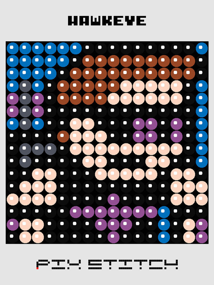 Hawkeye Pixel Art product image (1)