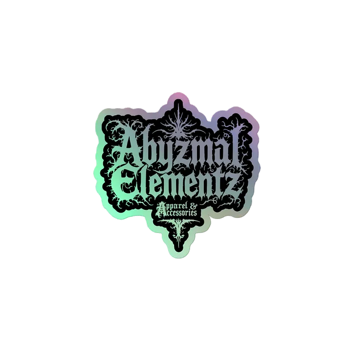 Abyzmal Elementz Holographic Logo product image (1)