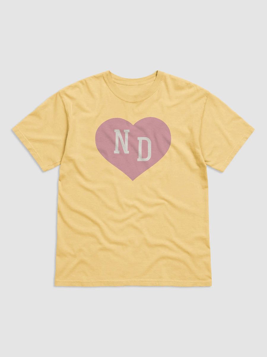 ND Heart Pink Heavyweight Unisex Shirt product image (2)