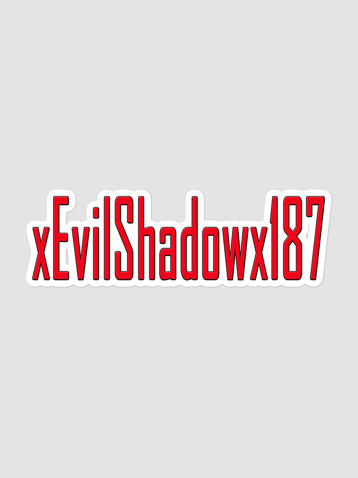[xEvilShadowx187] Bubble-free stickers product image (1)