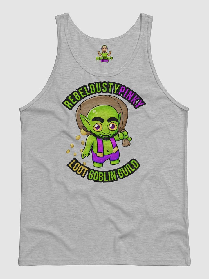 RebelDustyPinky Loot Goblin Guild Tank Top! product image (1)