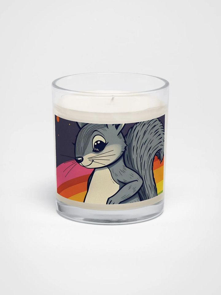 Rainbow Squirrel Soy Wax Candle product image (1)