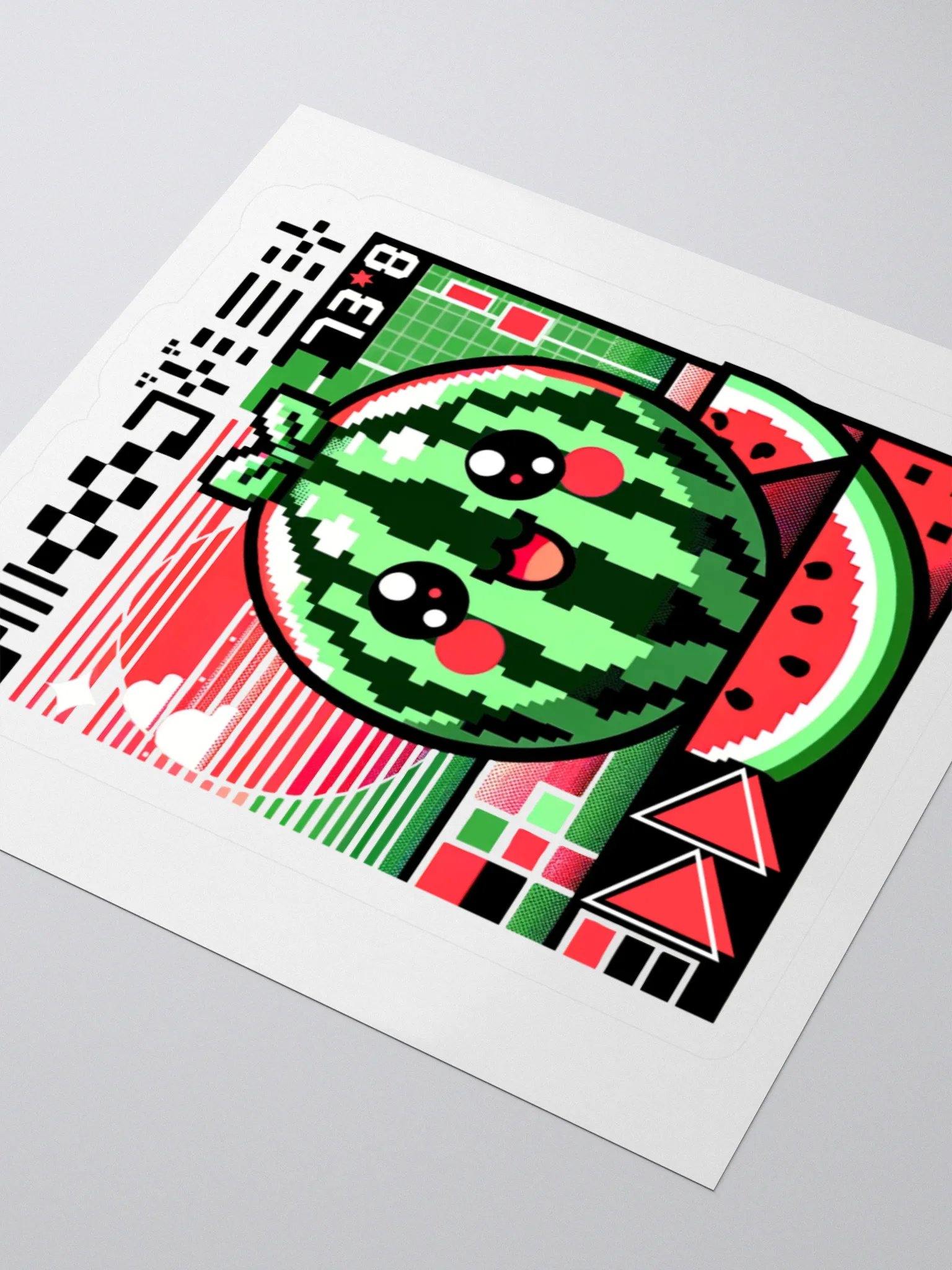 Anime Melon Sticker product image (7)