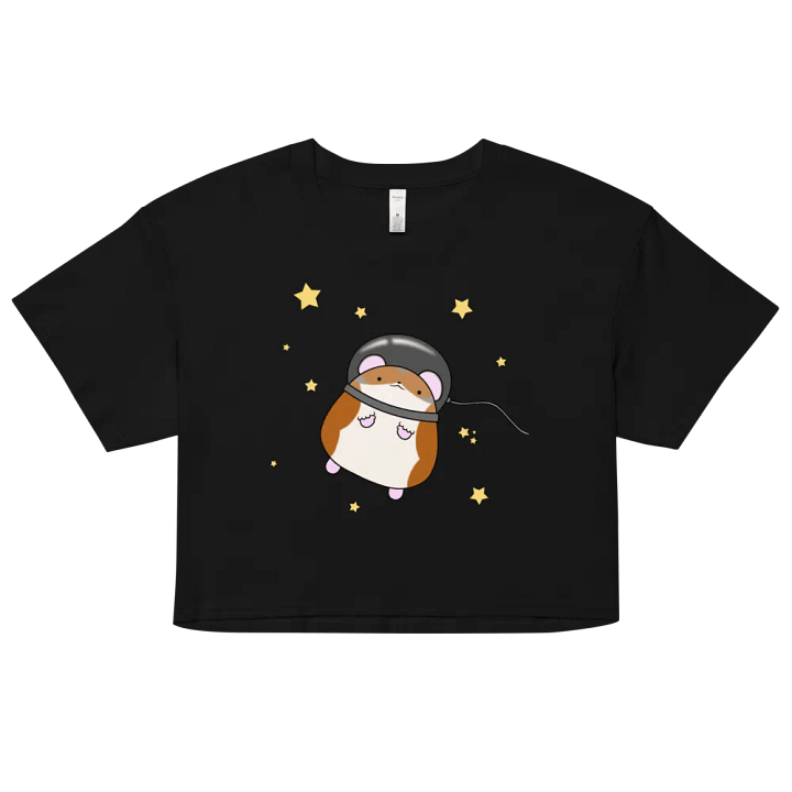 Space Hamster Premium Crop Tee product image (1)