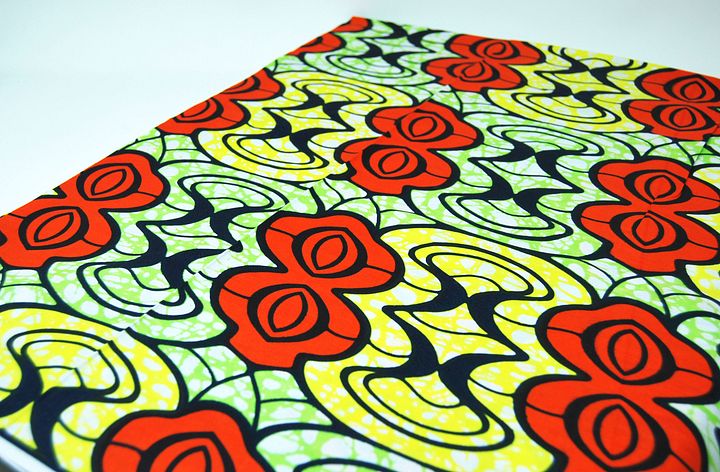 Tessuto Wax Print - Design Astratto - cod.367 product image (2)