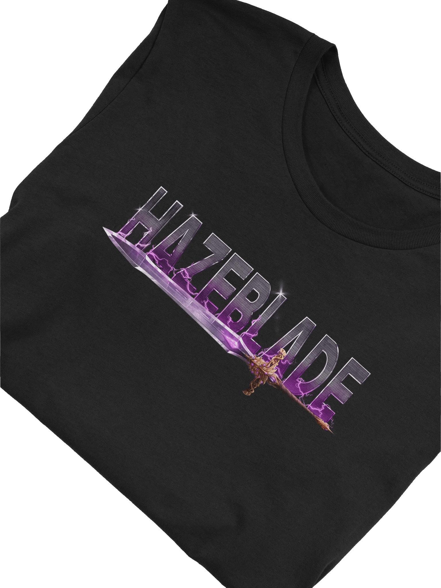 Hazeblade Lightning Sword T-Shirt product image (45)