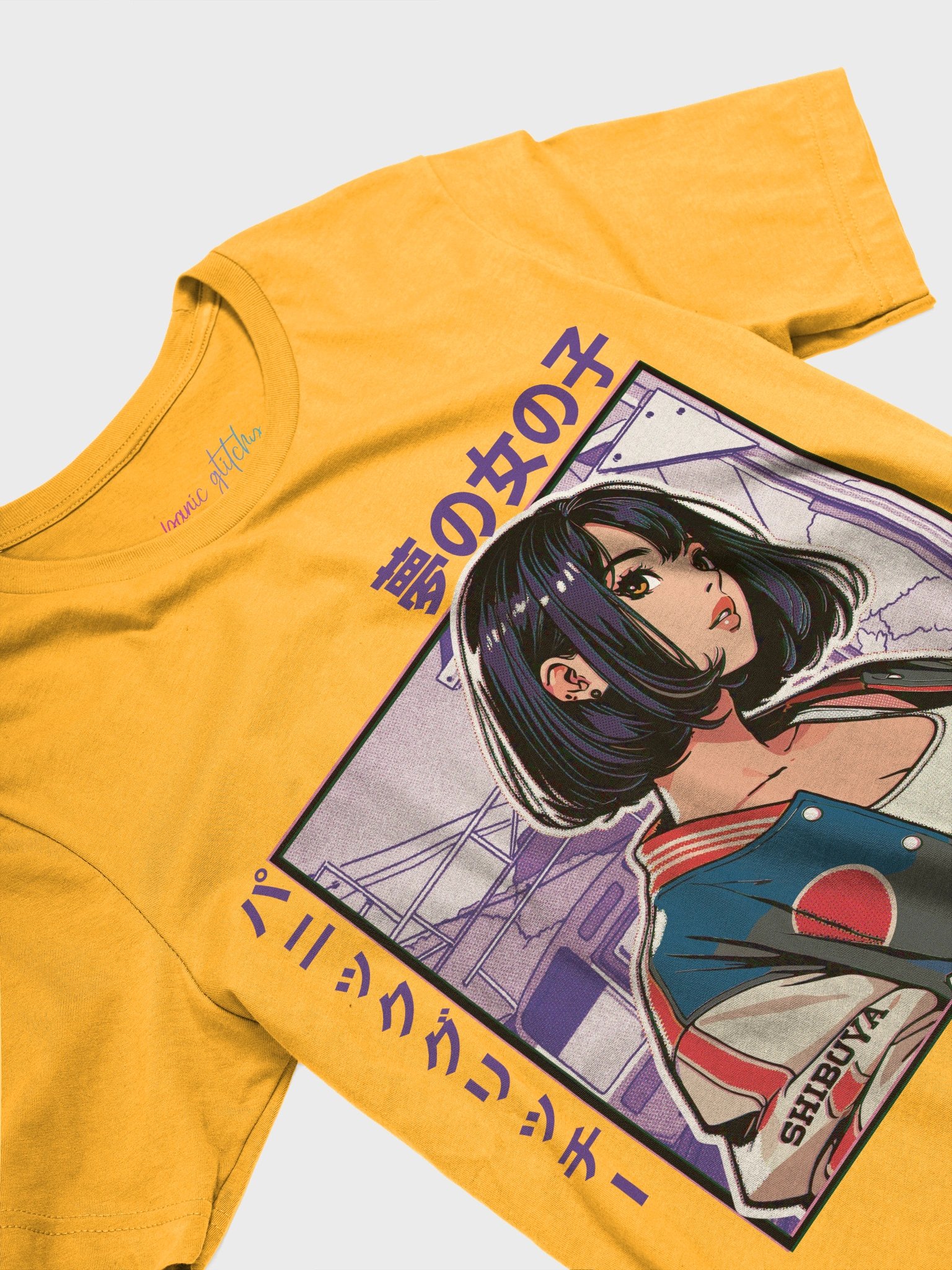Panic Glitchy Dream Girl Station Tee product image (39)