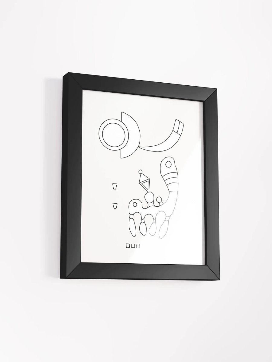 Color-Your-Own Kandinsky's Framed Poster! product image (11)
