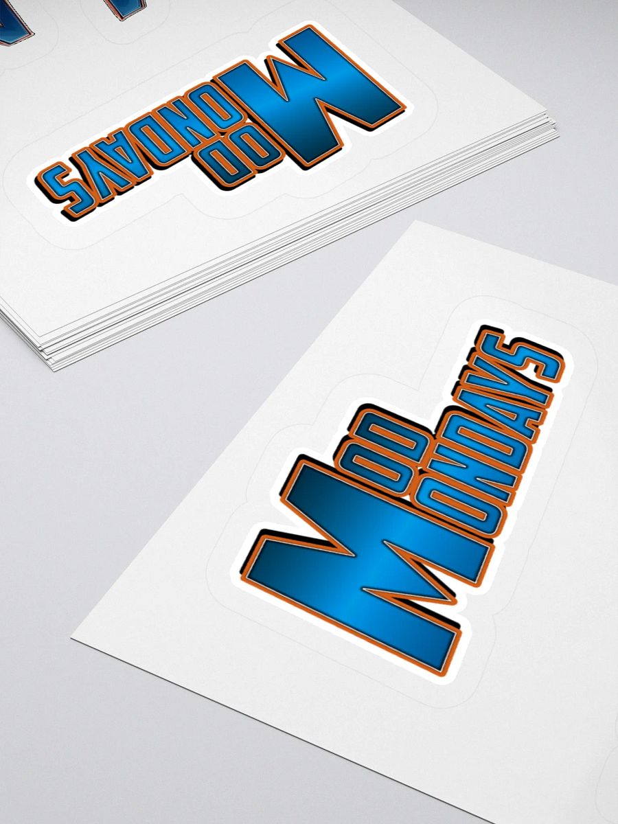 Mod Mondays Sticker product image (10)