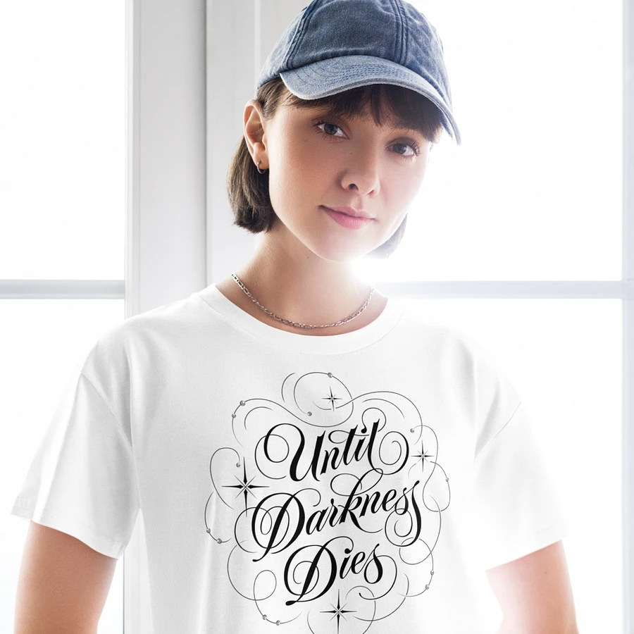 Until Darkness Dies (swirls design) Women's Premium Crop Top product image (123)