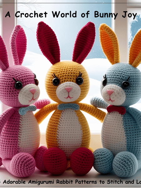 Bunny Boutique A Collection of Cute Crochet Rabbit Toys product image (1)