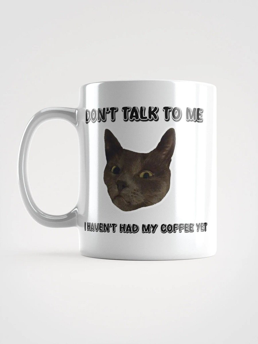 Smokey Mug (White) - I Haven't had my Coffee product image (6)