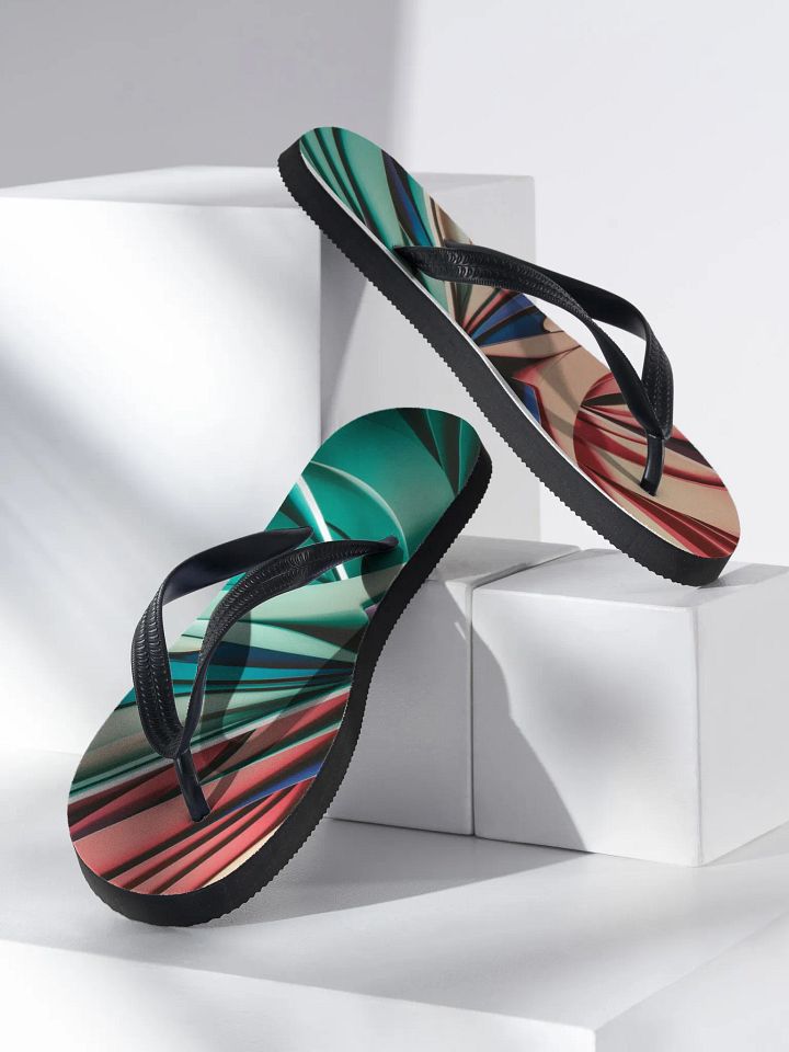 Symmetrical Swirl Flip-Flops product image (2)