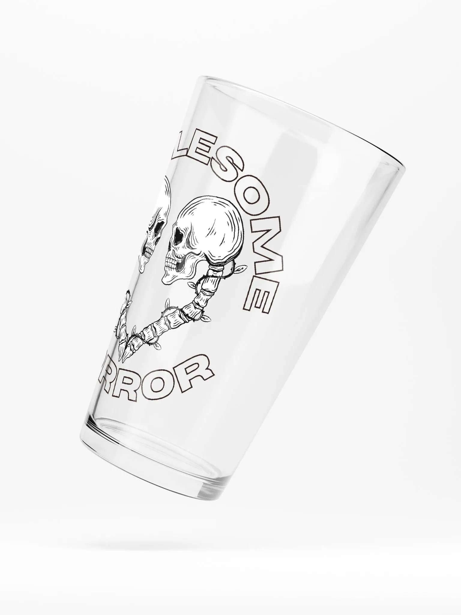 Wholesome Horror Pint Glass product image (5)