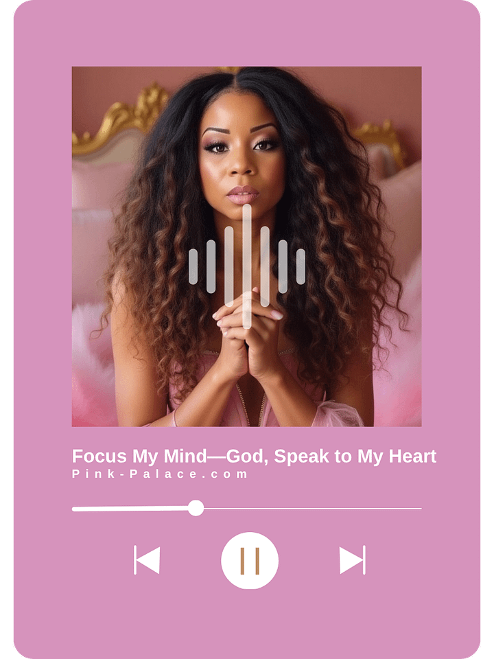 Focus My Mind—God, Speak to My Heart product image (1)