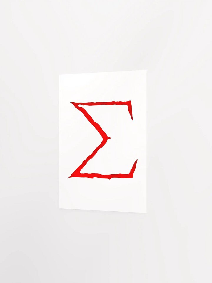 Sigma Logo Paper Poster product image (4)
