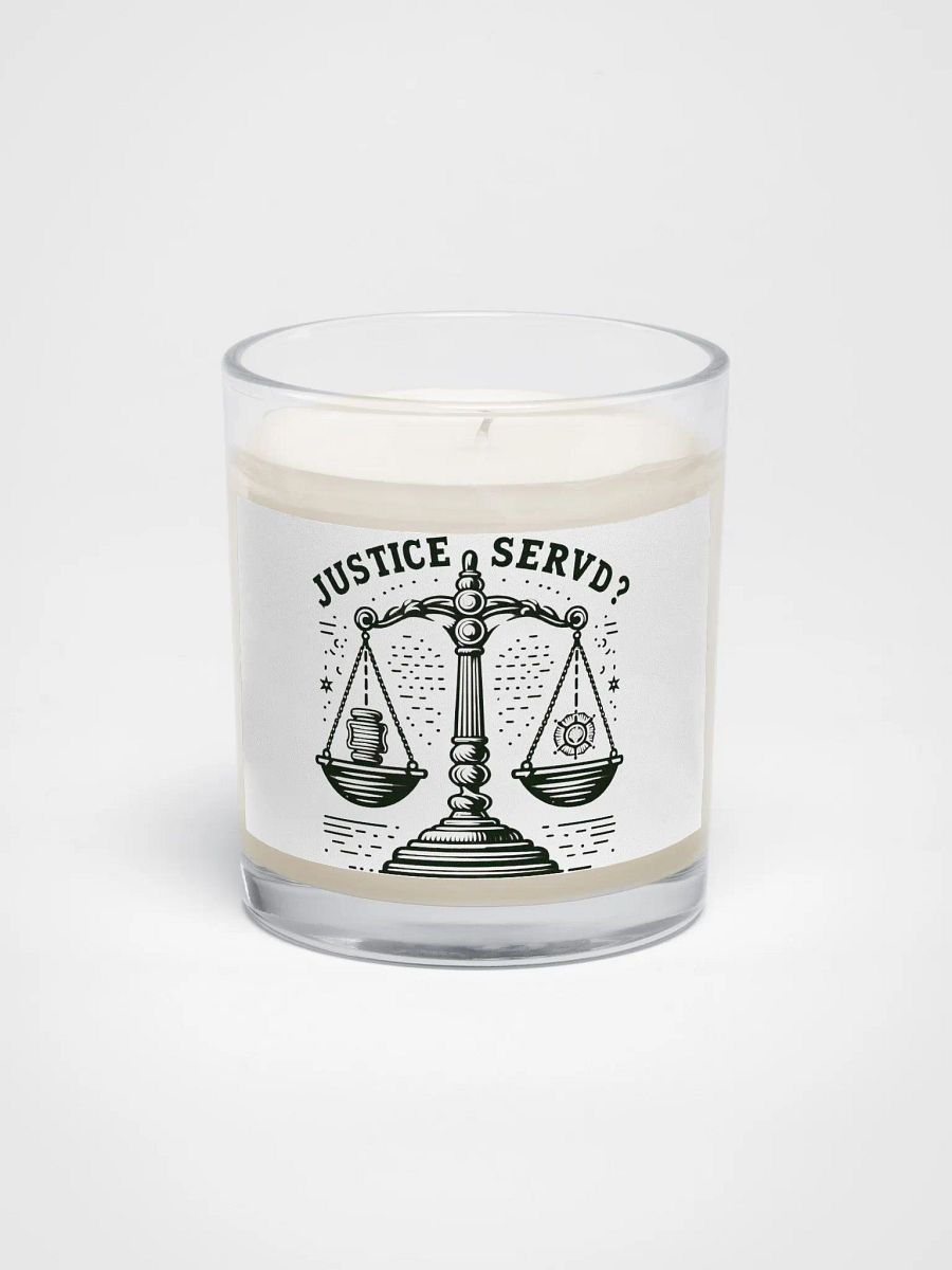 Justice Served? Aroma of Equity Candle product image (1)