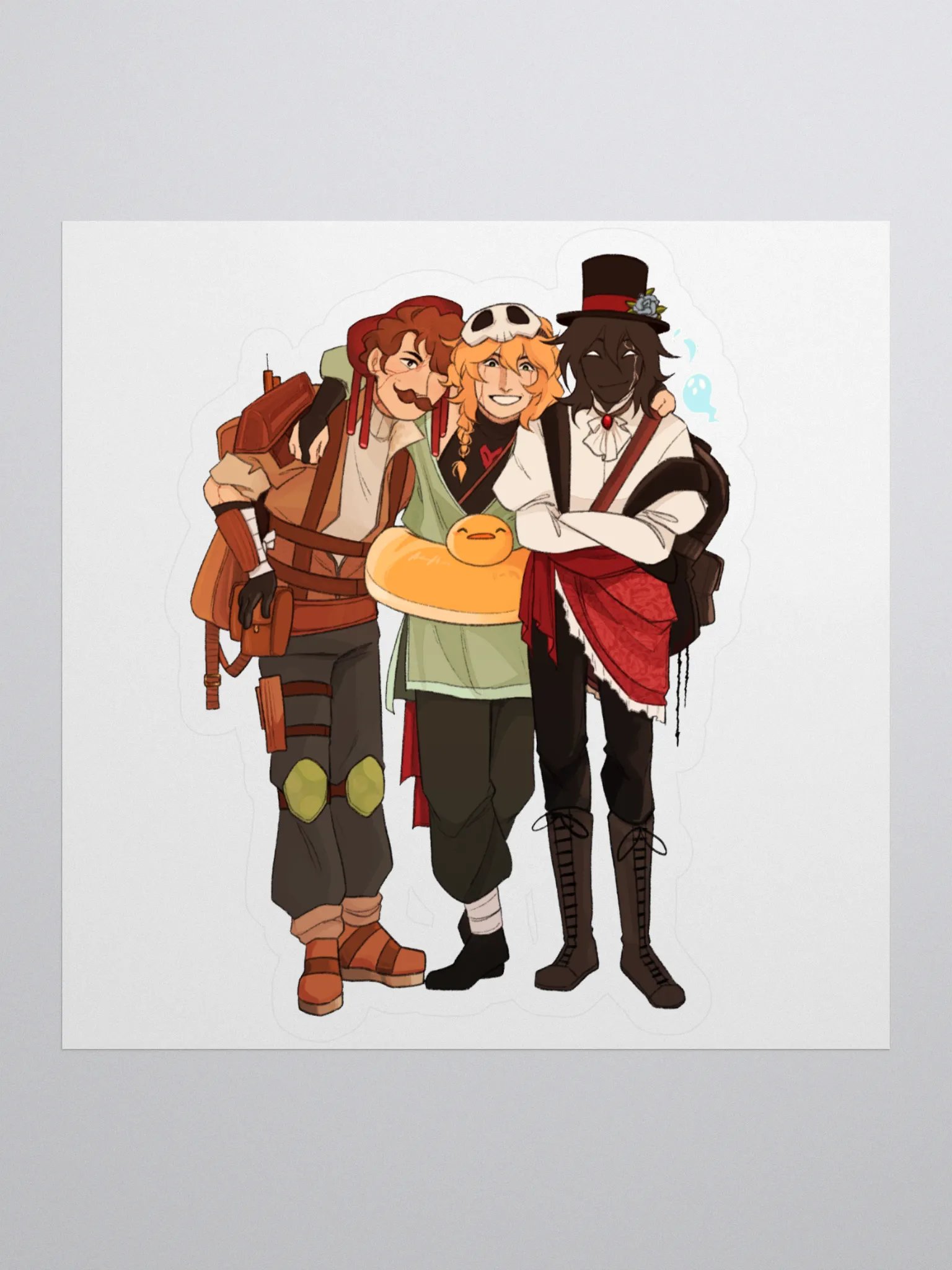 A Chaotic Trio - Sticker product image (1)