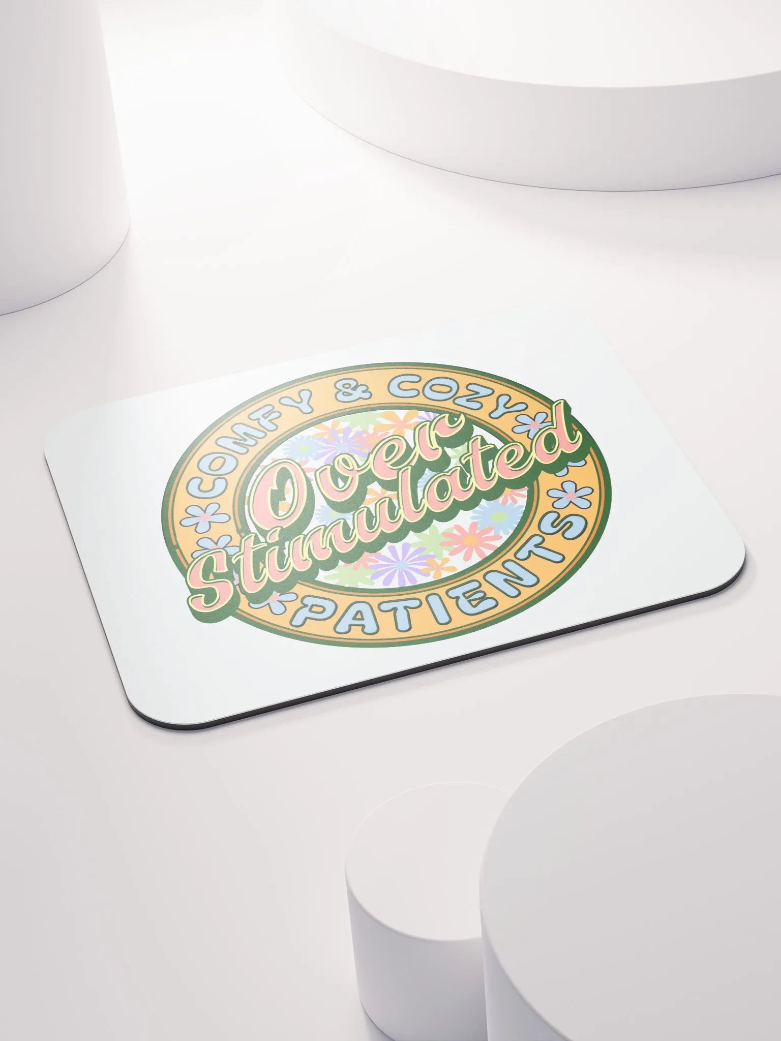 Over Stimulated Comfy And Cozy Patients Mouse Pad product image (4)