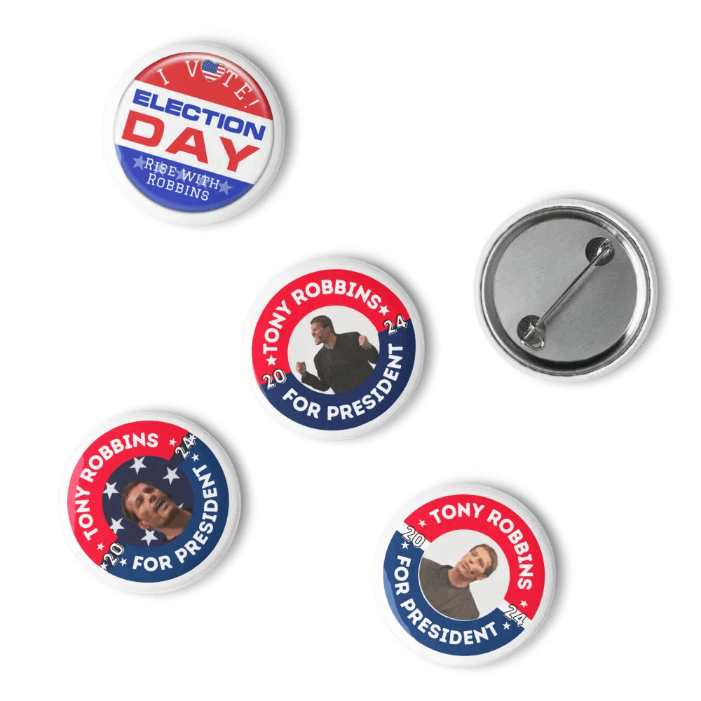 Rise with Robbins Patriotic Button Set product image (6)