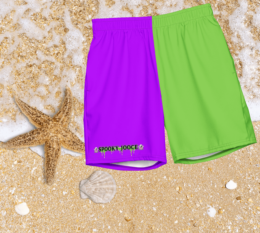 SPOOKY JOOCE Swim Trunkz - Purple/Green product image (2)
