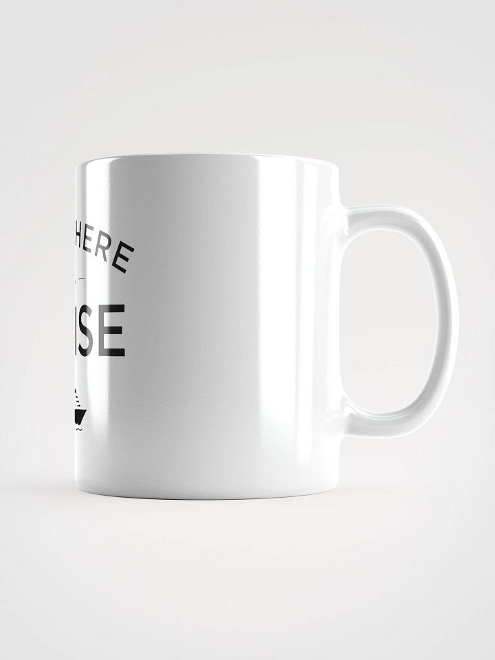 Somewhere on a Cruise Mug - White product image (2)