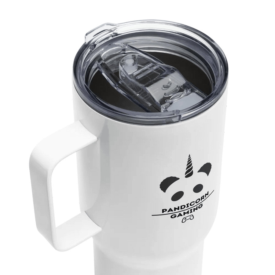 Pandicorn Logo Insulated Travel Mug w/Handle product image (4)