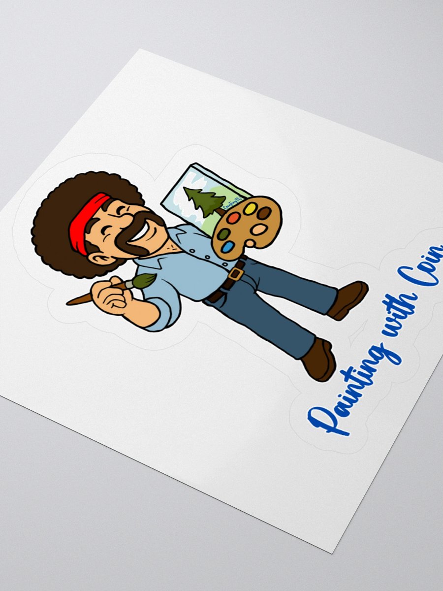 Painting with Coin - Sticker product image (8)