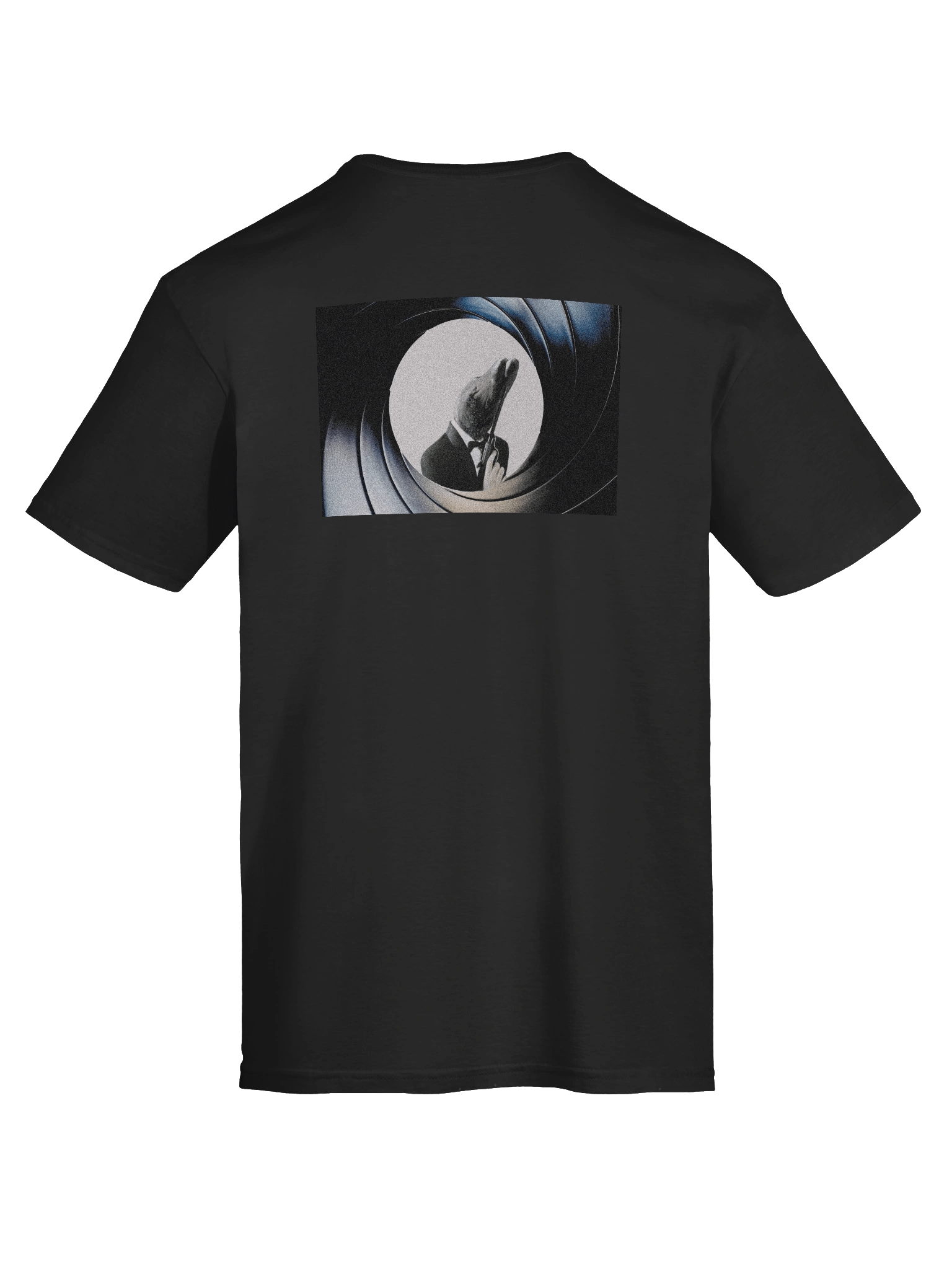Agent Esox trough A Gun T-shirt product image (11)