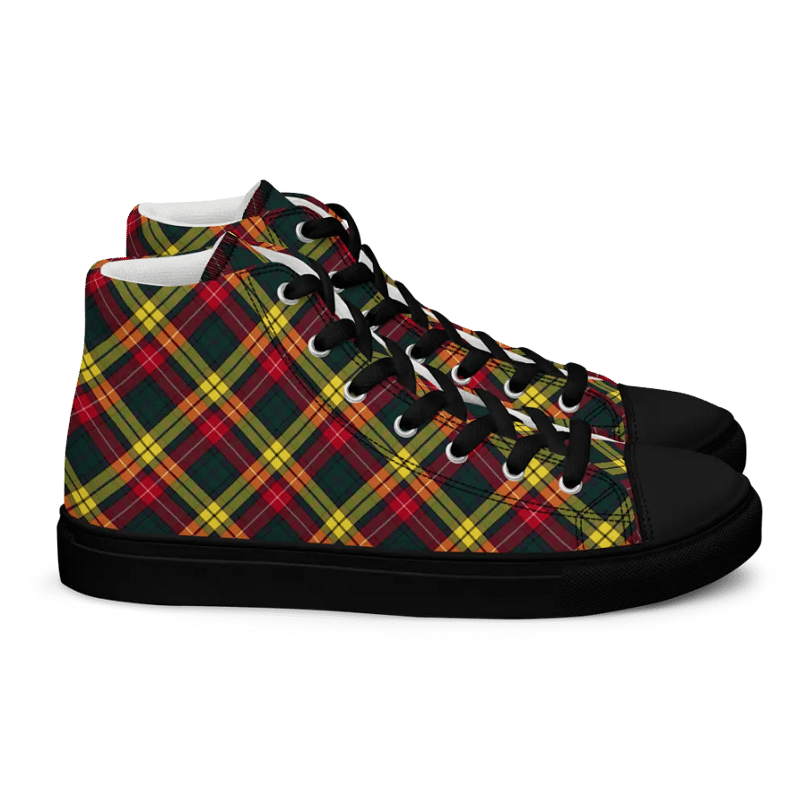 Buchanan Tartan Men's High Top Shoes product image (3)