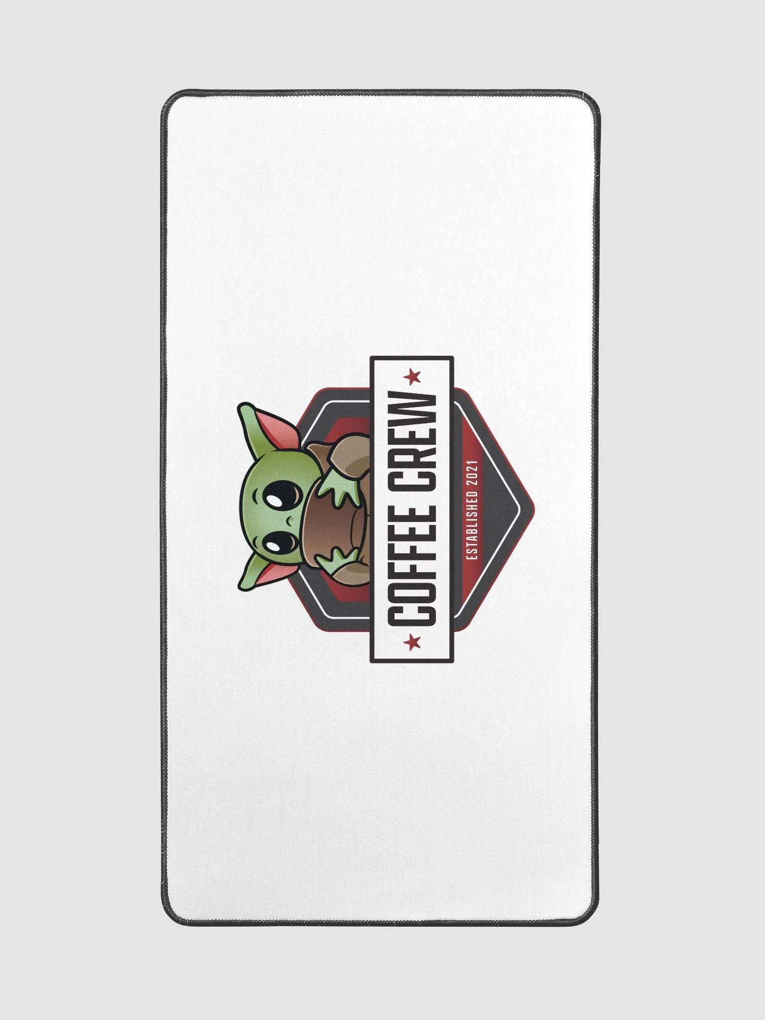 Coffee Crew Desk Mat - White product image (2)
