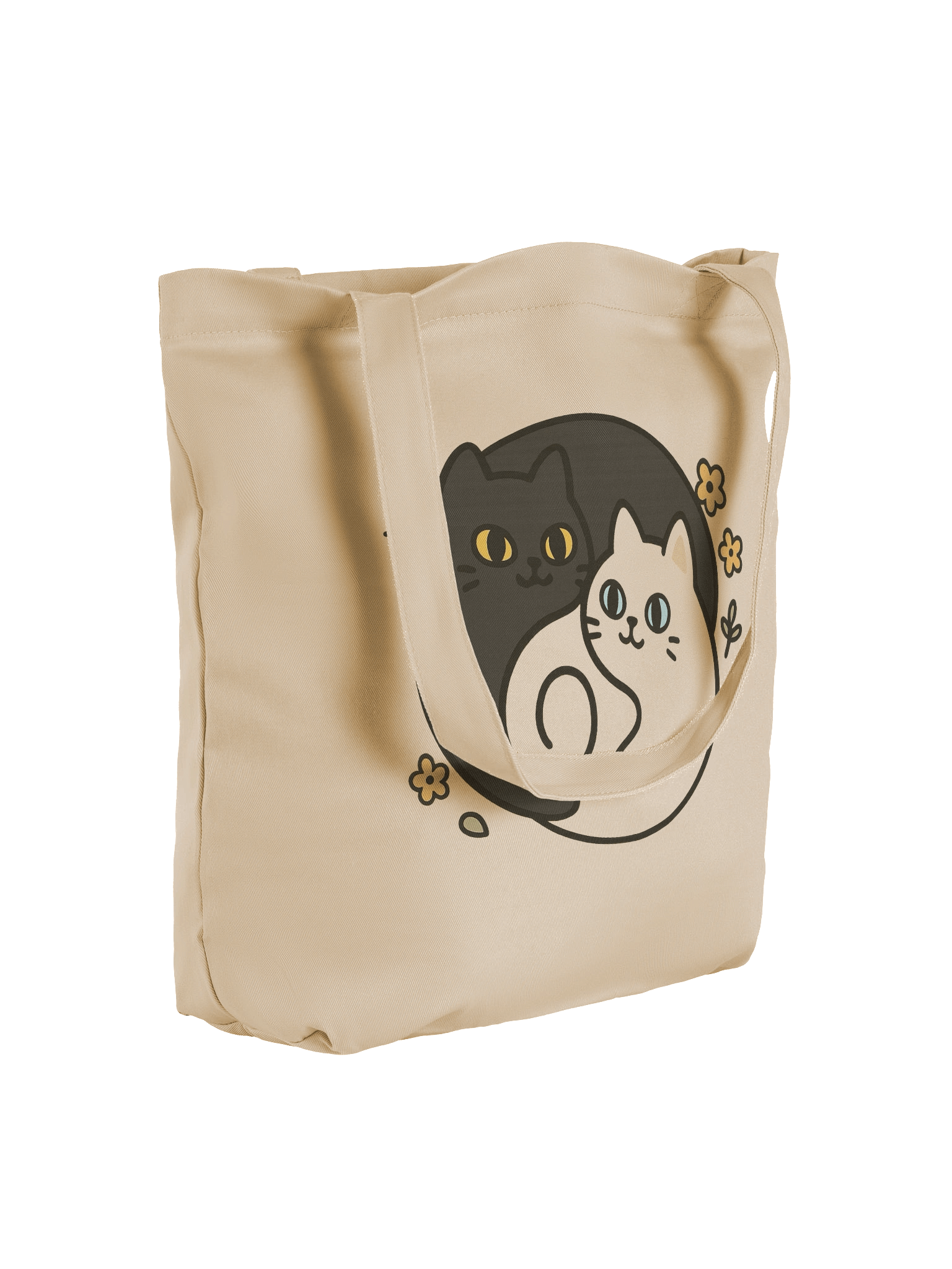 YIN AND YANG ECO-FRIENDLY TOTE BAG product image (4)