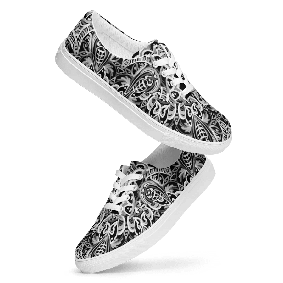 Mandalic Symmetry Canvas Shoes product image (8)