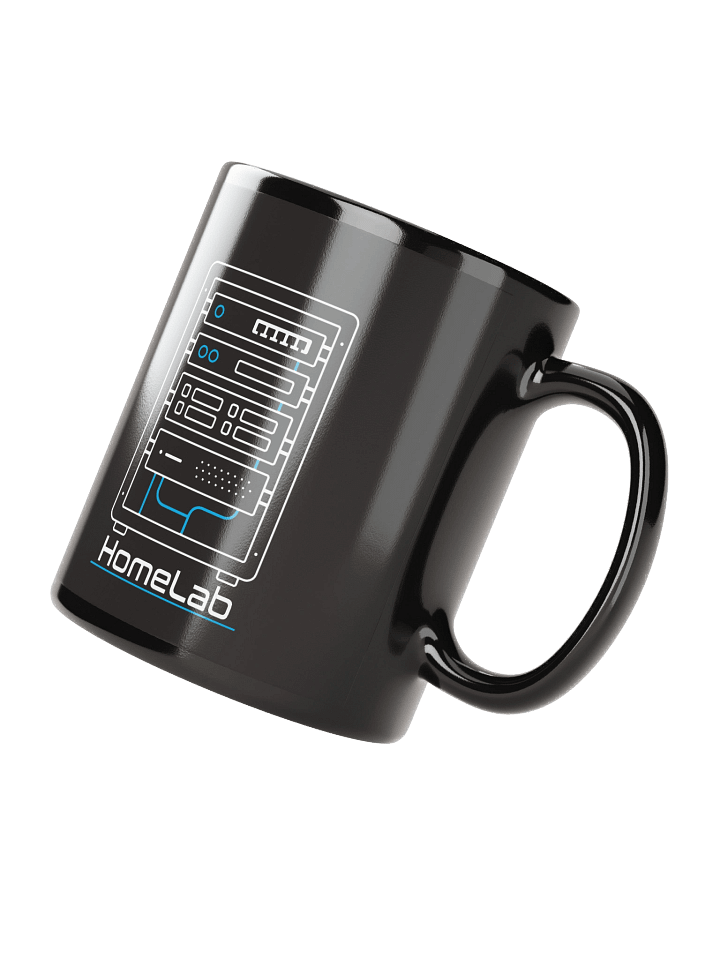 HomeLab Mug (Black) product image (3)