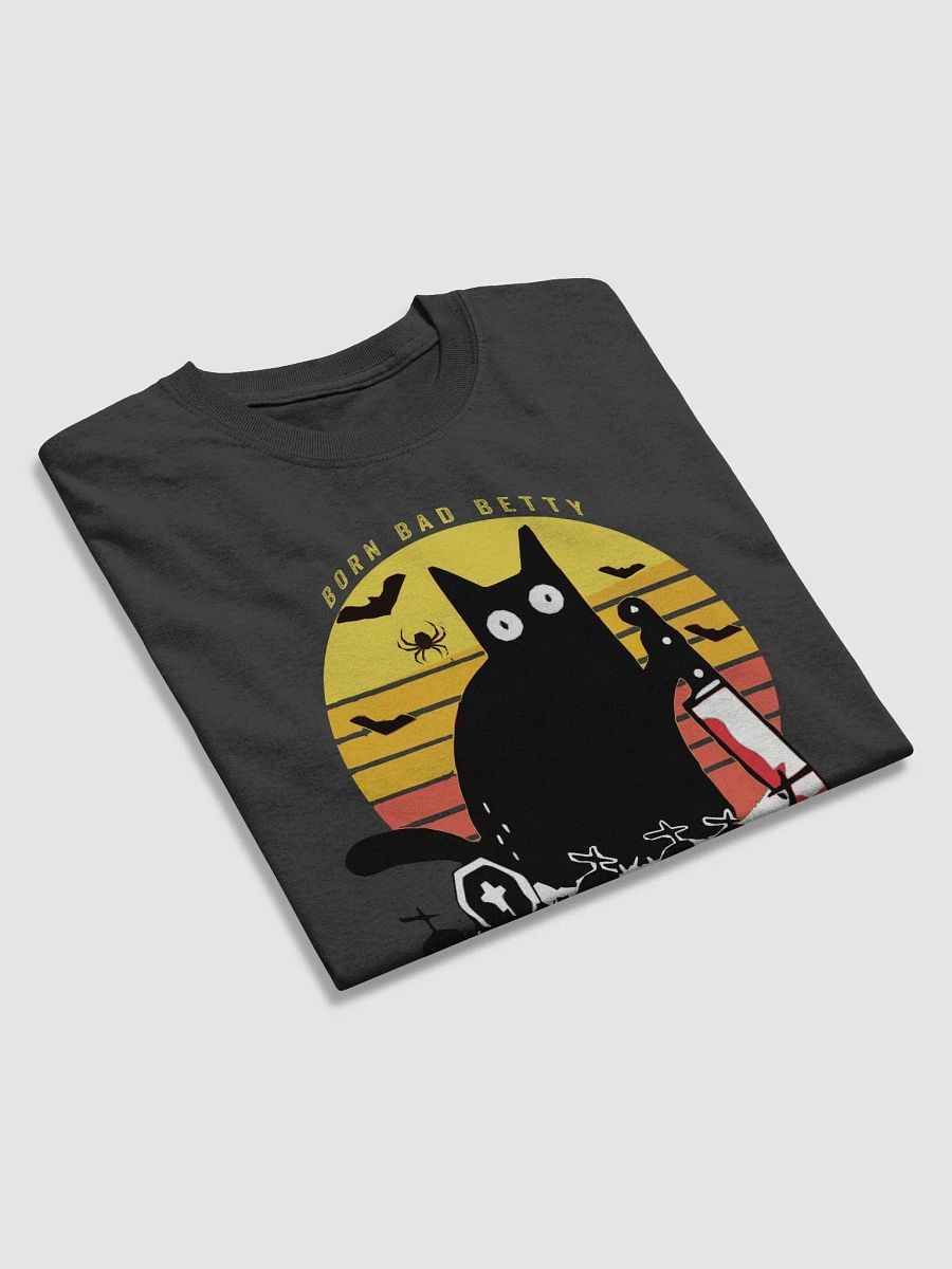 Midnight Mischief Cat T-Shirt product image (3)