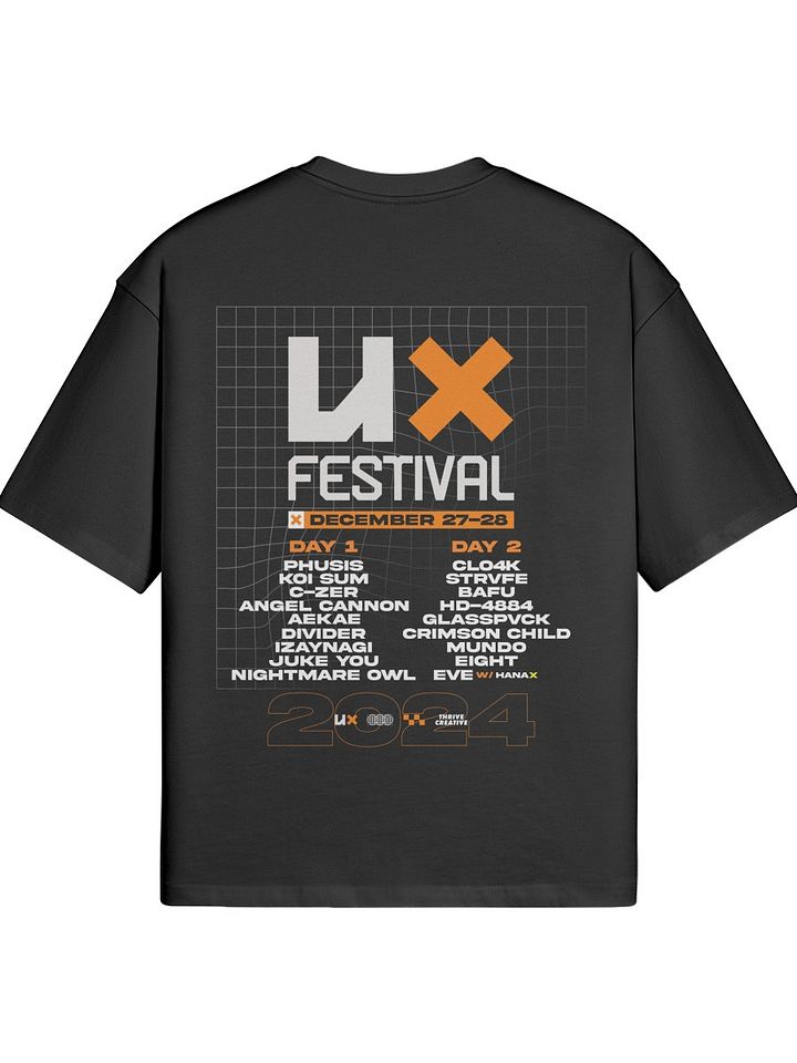 2024 UX Lineup T-Shirt product image (2)