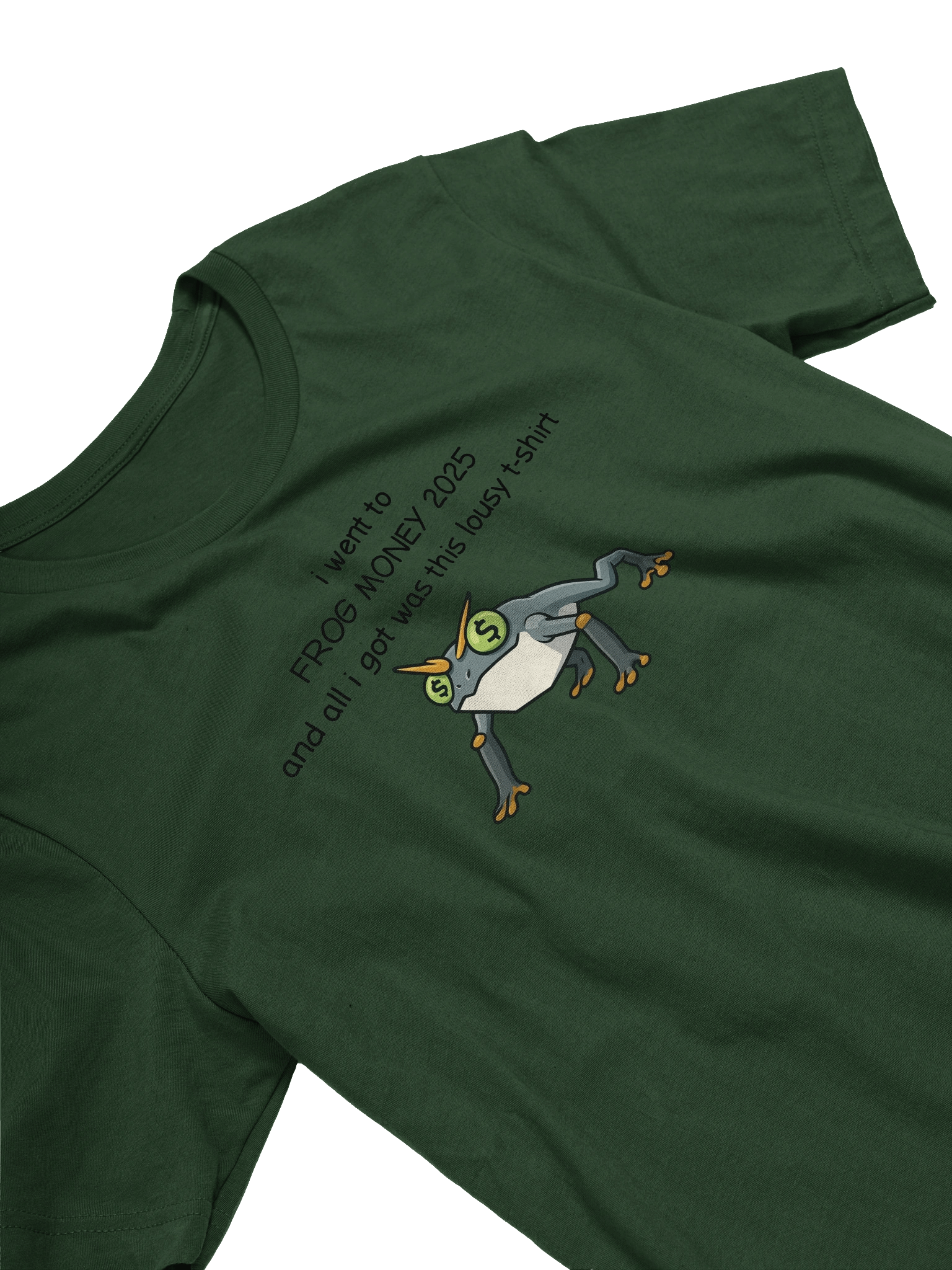 FROGMONEY2025 lousy t-shirt product image (10)