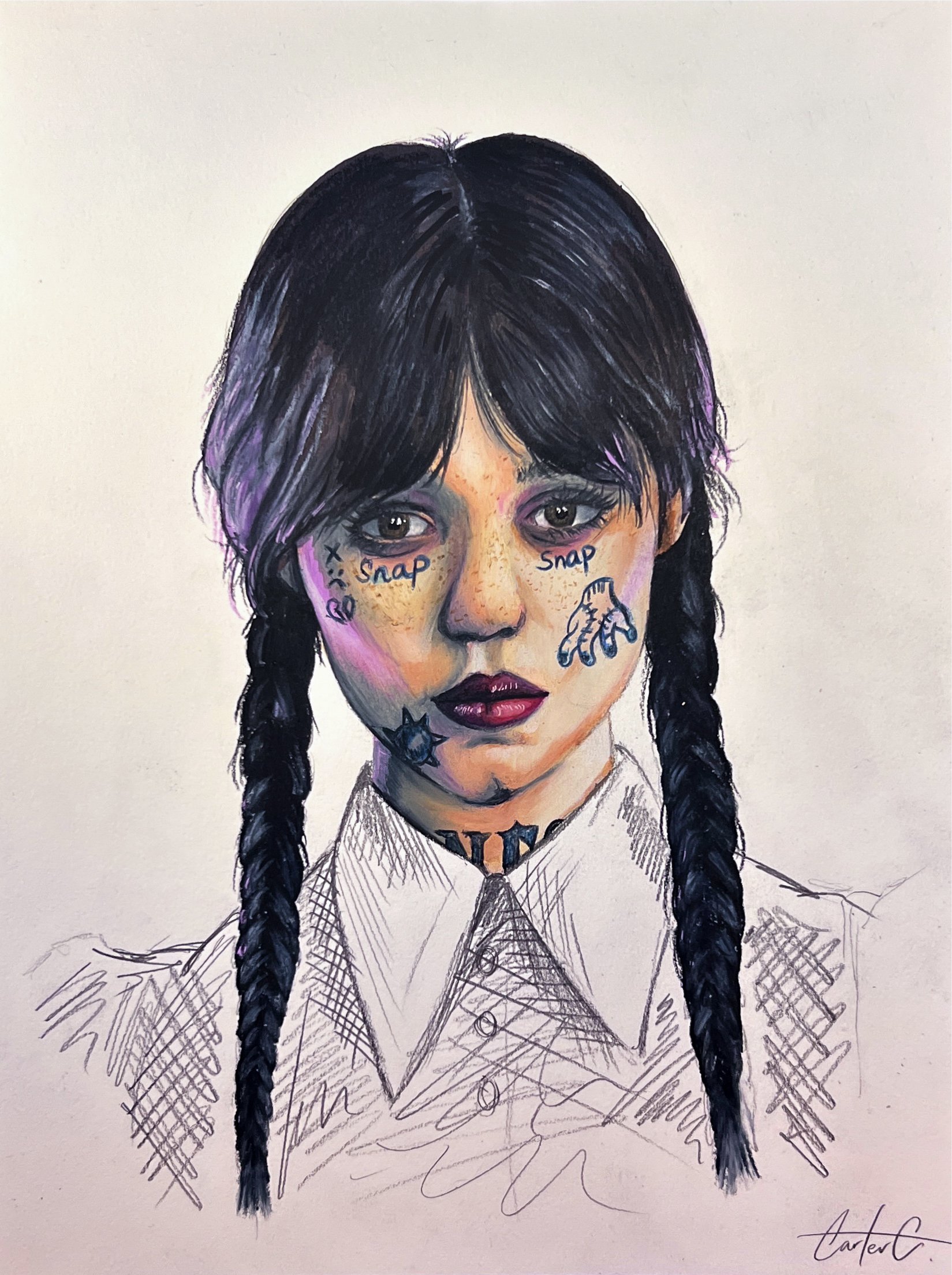 *Snap Snap* Day 8 Original Drawing product image (1)