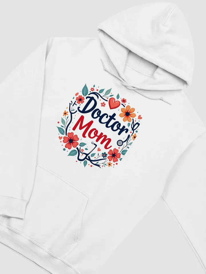 Doctor Mom Floral Hoodie product image (13)