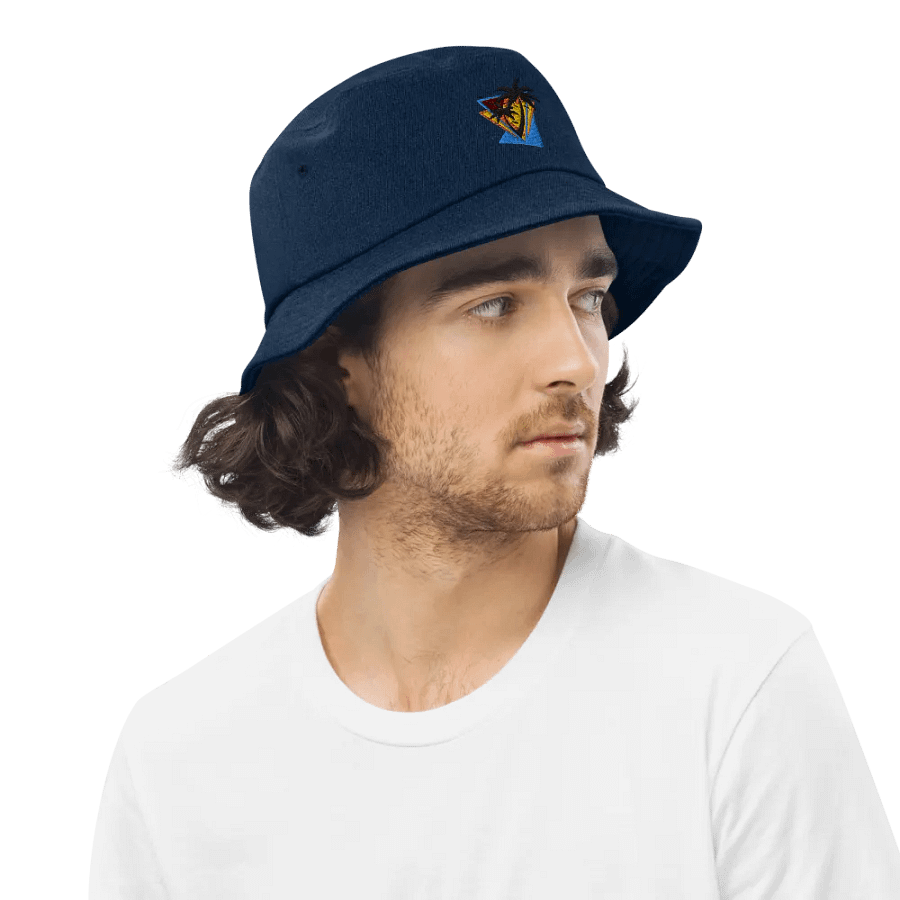 Sunset Vibes Denim Bucket Hat product image (7)