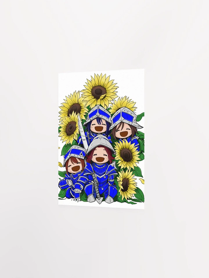 Colored Sunflower Army Print product image (7)