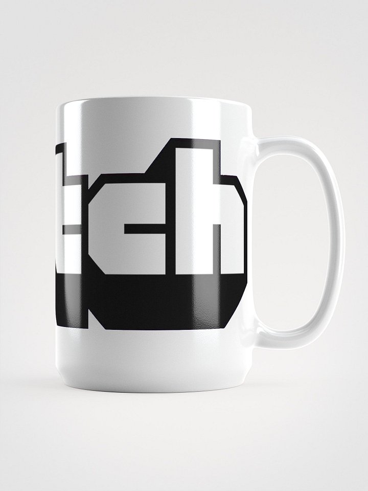 Twitch Block Logo White Glossy Mug product image (1)
