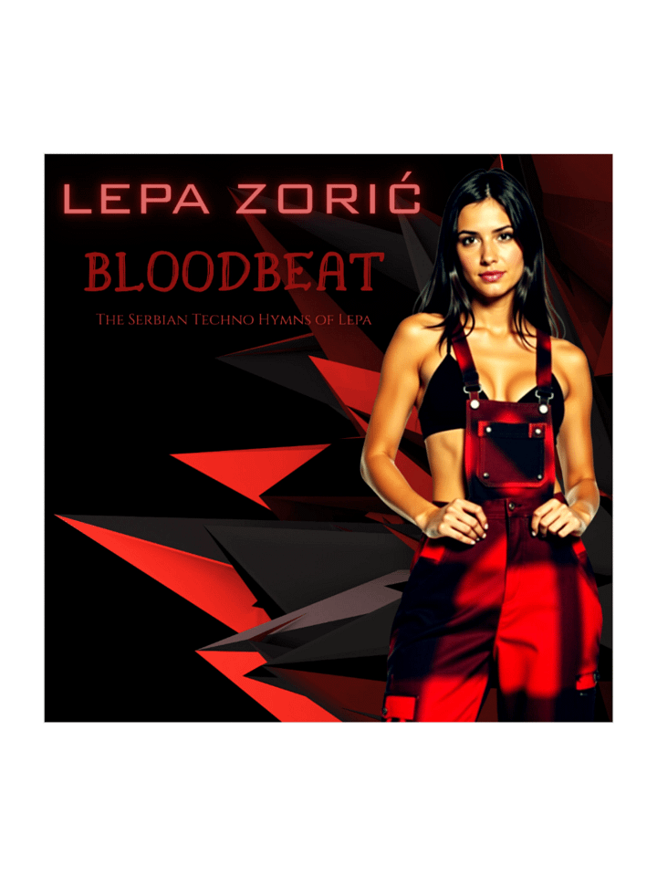 Bloodbeat Album Cover Sticker by Lepa Zorić product image (2)
