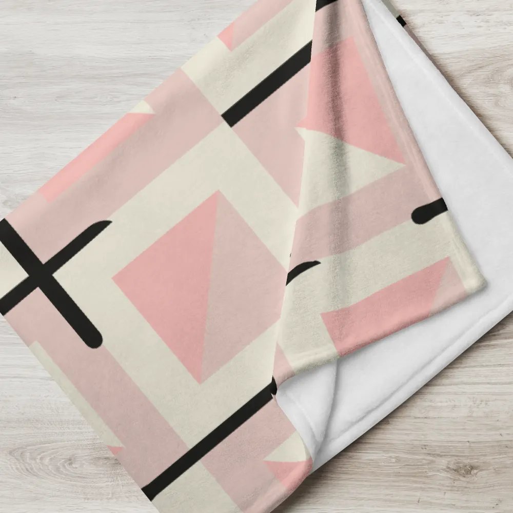 Pink Cross Quilted Patterned Blanket product image (7)