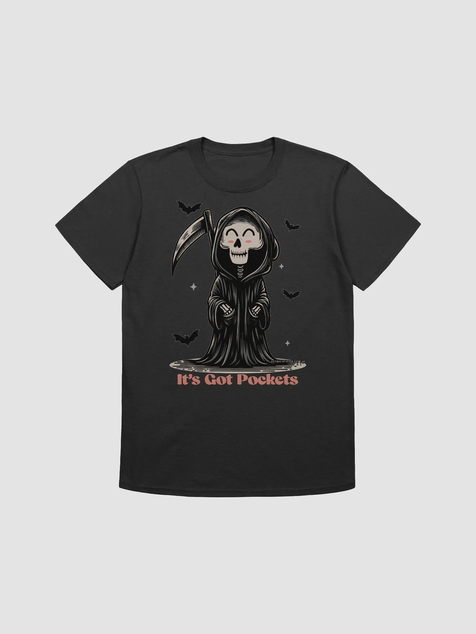Its Got Pockets - Whimsical Grim Reaper product image (3)
