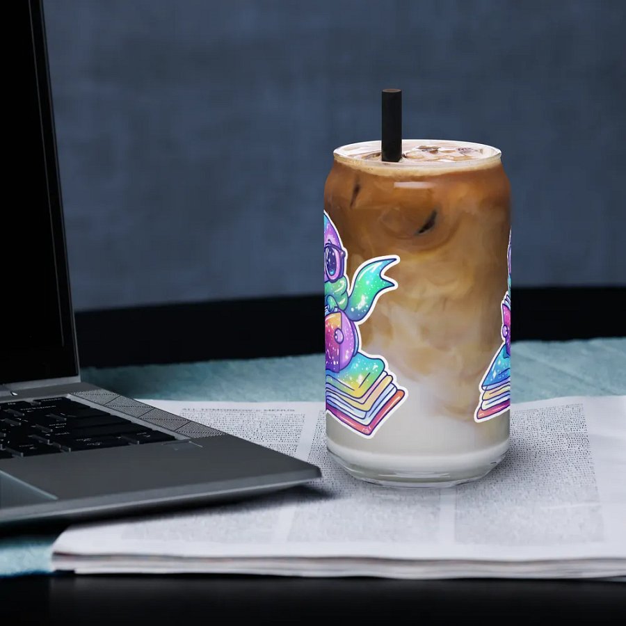Bookworm Bliss Glass product image (4)