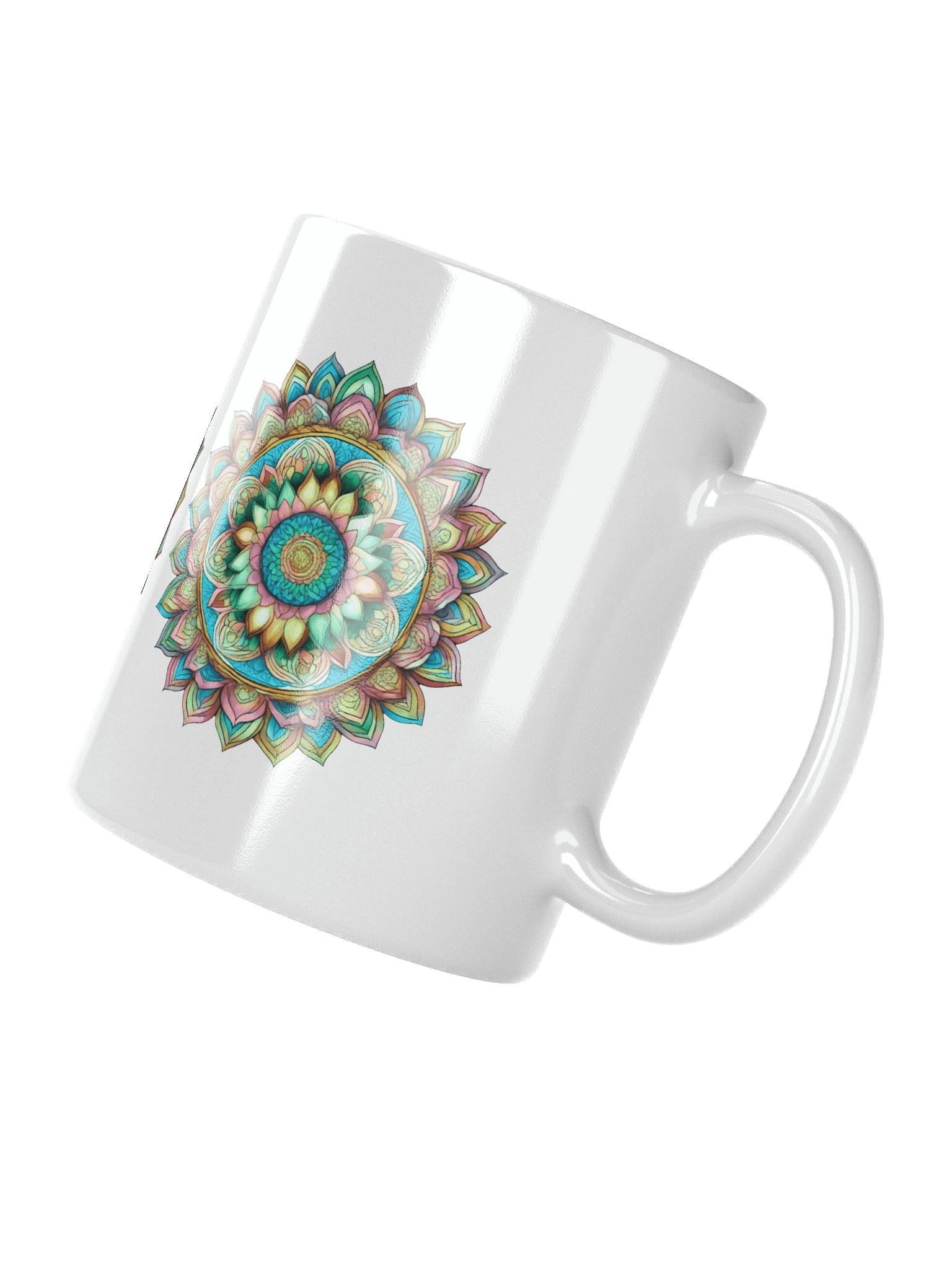 Autumn Bloom Mandala - Mug product image (4)