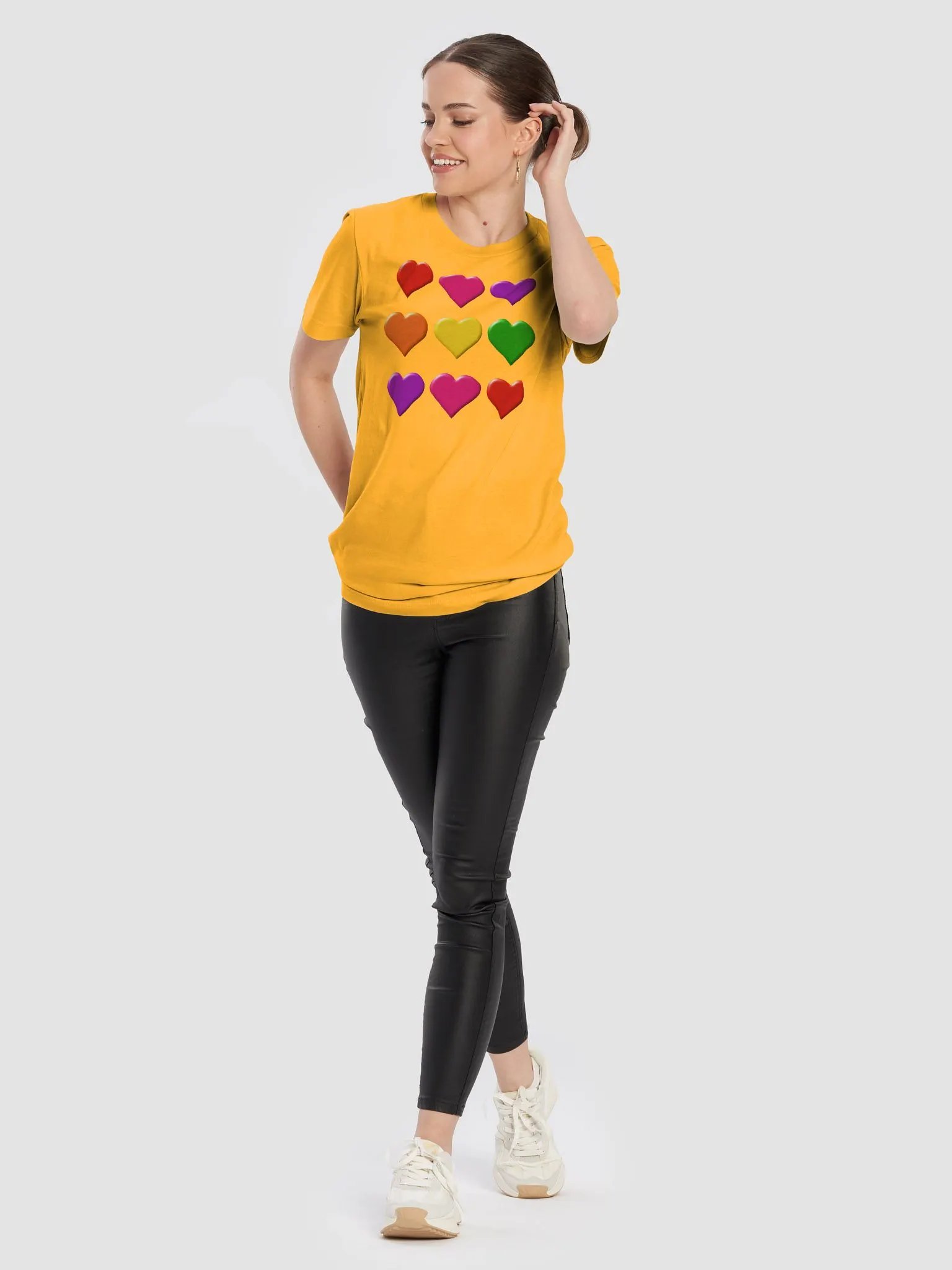 Valentine Hearts Supersoft T-Shirt product image (92)